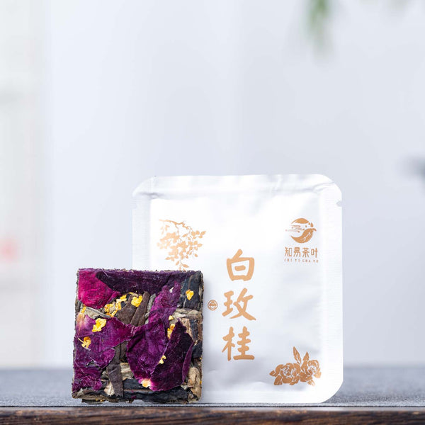 Luxurious Flower Tea Blend(6g*25 bags) - A Perfect Fusion of White Tea, Rose Petals, and Osmanthus Flowers for Beauty and Wellbeing